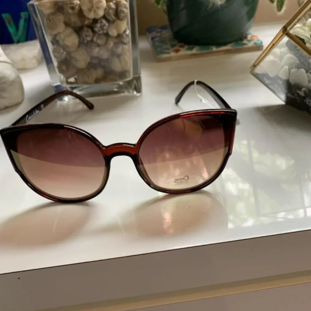 Circus by Sam Edelman Round Cat-Eye Sunglasses